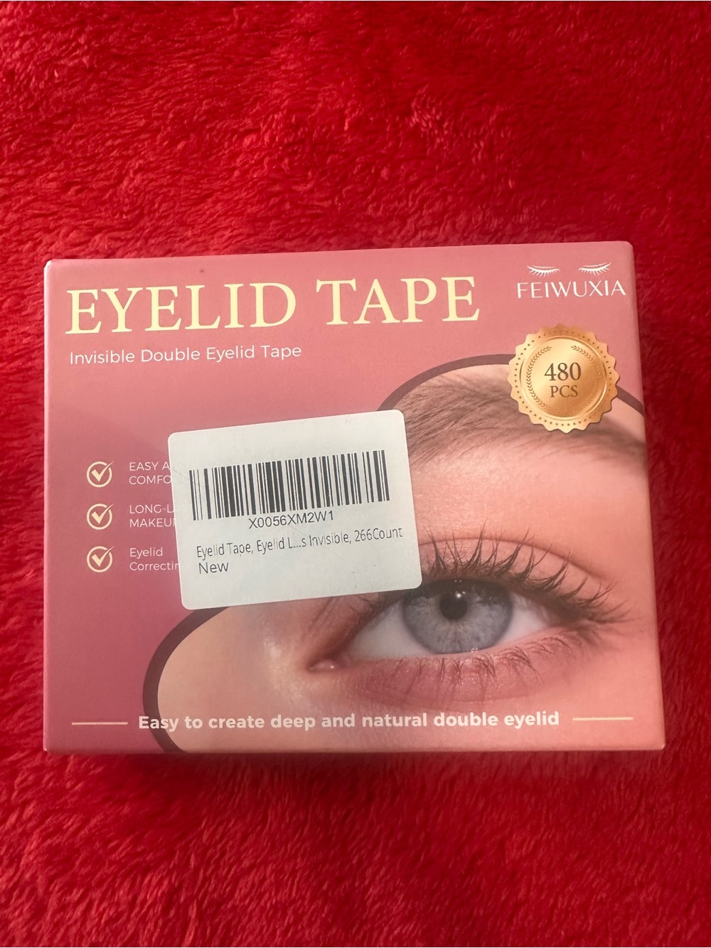 Invisible Double Eyelid Tape - Pink